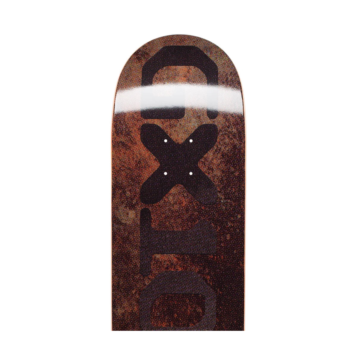 GX1000 Skateboard Deck Team OG Logo Brownish/Black Foil 8.75" x 32.625"