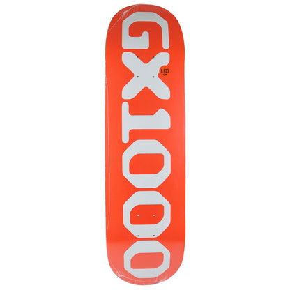 GX1000 Skateboard Deck OG Logo Orange 8.62" x 32.125"