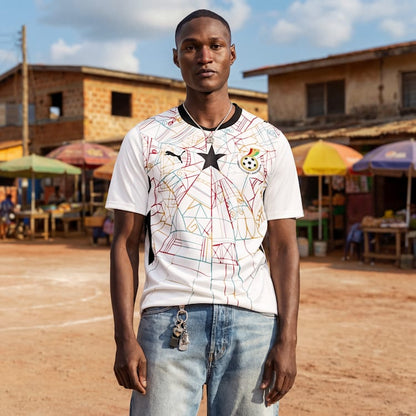 Puma Ghana 26 Home Men's Soccer Jersey