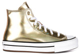 Converse Chuck Taylor All Star A12606C In Gold Metallic For Junior