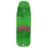 Heroin Skateboard Deck Nolan Houghton Eye Crusher Gold 10" x 30.85"