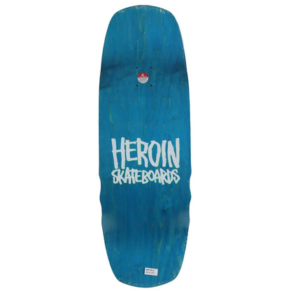 Heroin Skateboard Deck Swampy Stomp (Assorted) Assorted 10.5" x 32.625"