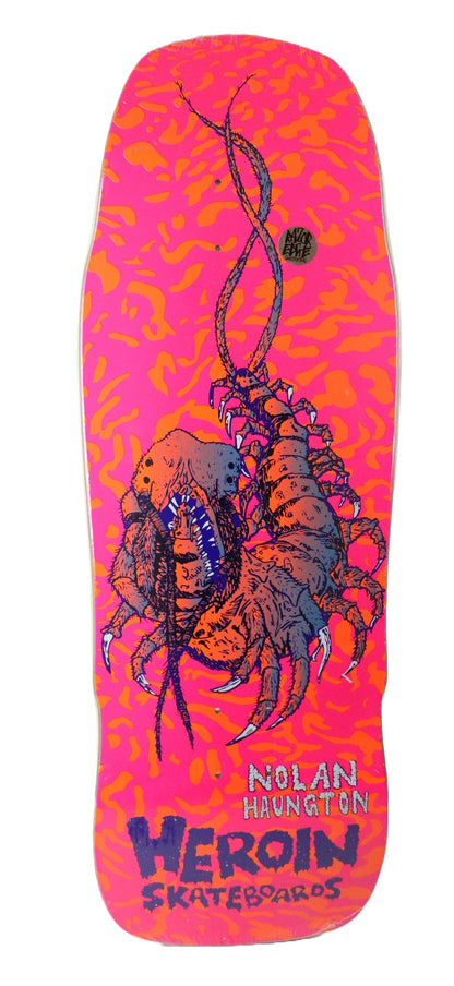 Heroin Skateboard Deck Nolan Knock Off 10.25" x 32"