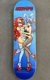 Hook Ups Skateboard Deck Catfight 8.5"