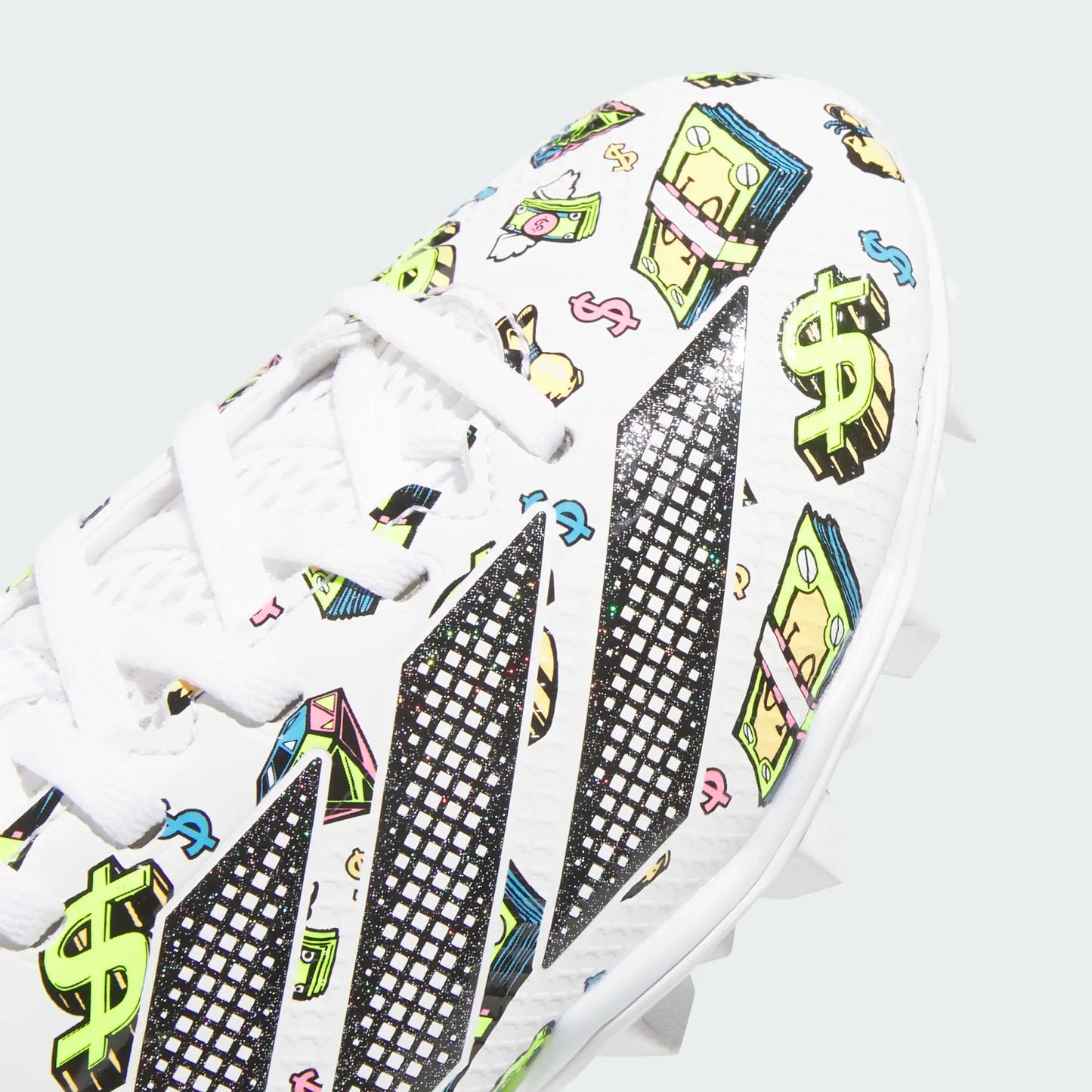 adidas Youth Adizero Impact.2 Money Molded Rubber Football Cleats