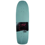 The Heated Wheel Skateboard Deck Bugs Be Gone Mint 9.5" x 32"