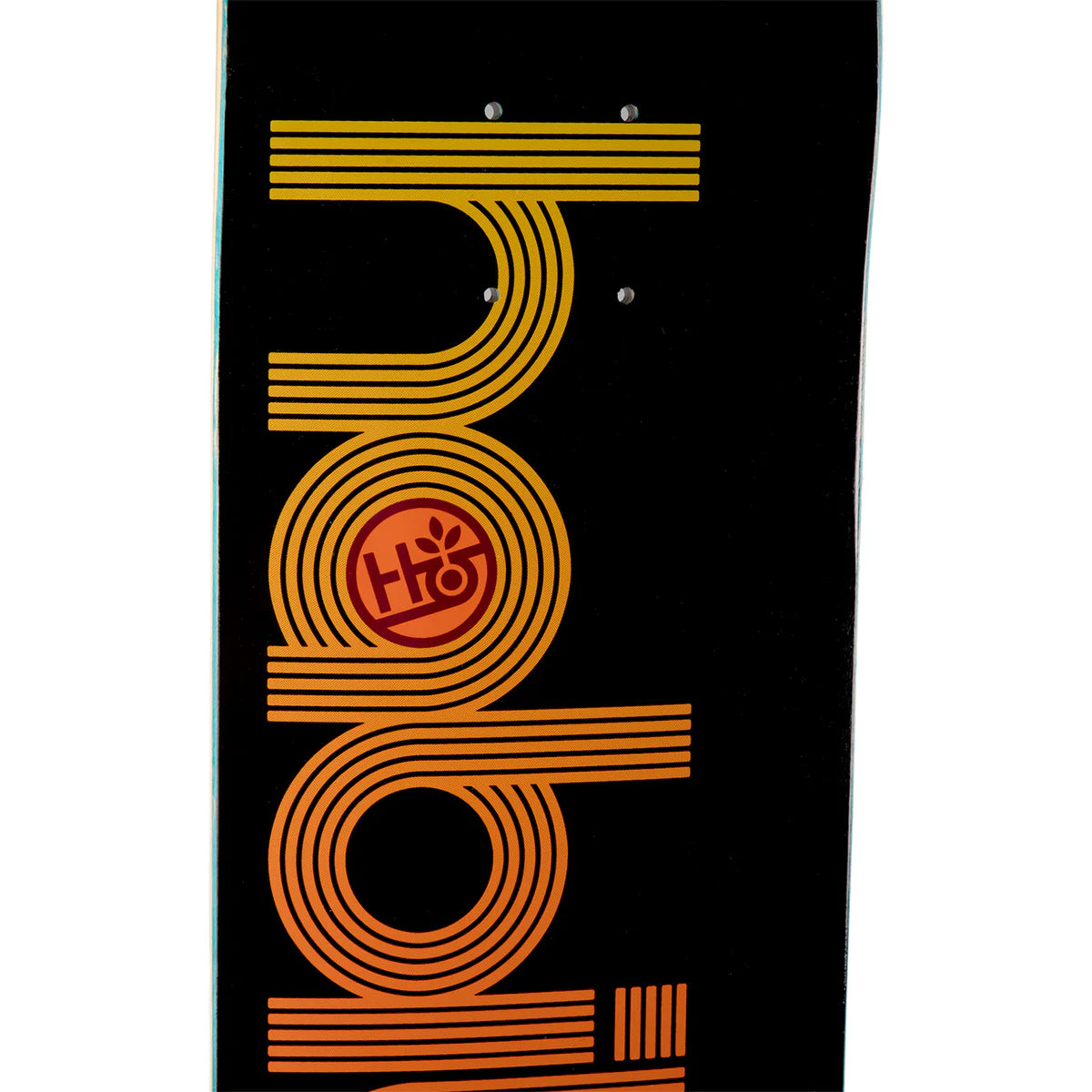 Habitat Skateboard Deck Horizon Lines Black 8.0" x 31.75"