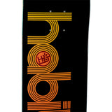 Habitat Skateboard Deck Horizon Lines Black 8.0" x 31.75"
