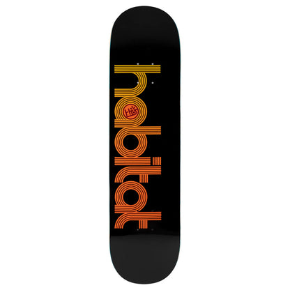 Habitat Skateboard Deck Horizon Lines Black 8.0" x 31.75"
