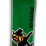 Habitat Skateboard Deck Lion Green 7.75" x 31.625"