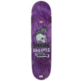 Heroin Skateboard Deck Hayate KO2 Axe Man 8.25" x 31.9"