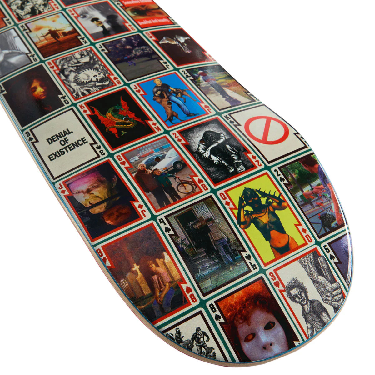 Hockey Skateboard Deck Playing Cards 8.25" x 31.79"