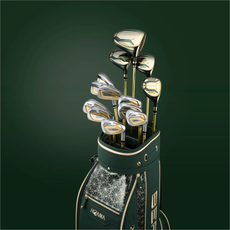 Honma BE-10 3-Star Men 14-piece Package Set (Golf Bag Included)