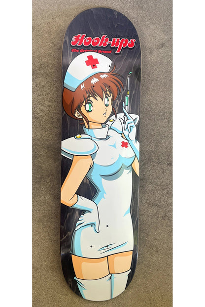 Hook Ups Skateboard Deck OG Nurse Girl Natsume (Assorted) 8.25" x 32"