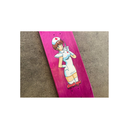 Hook Ups Skateboard Deck OG Nurse Girl Natsume (Assorted) 8.25" x 32"