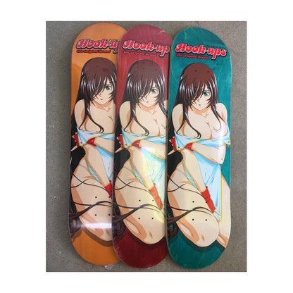 Hook Ups Skateboard Deck Mariko 8.5" (Assorted Colors)