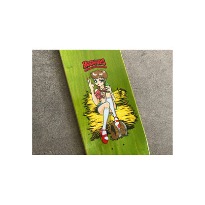 Hook Ups Skateboard Deck Mary Jane 8.25"