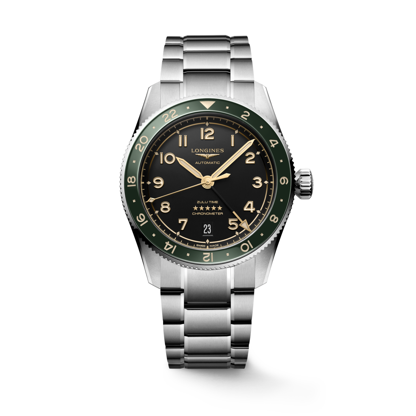 Spirit Zulu Time GMT 39 mm Anthracite