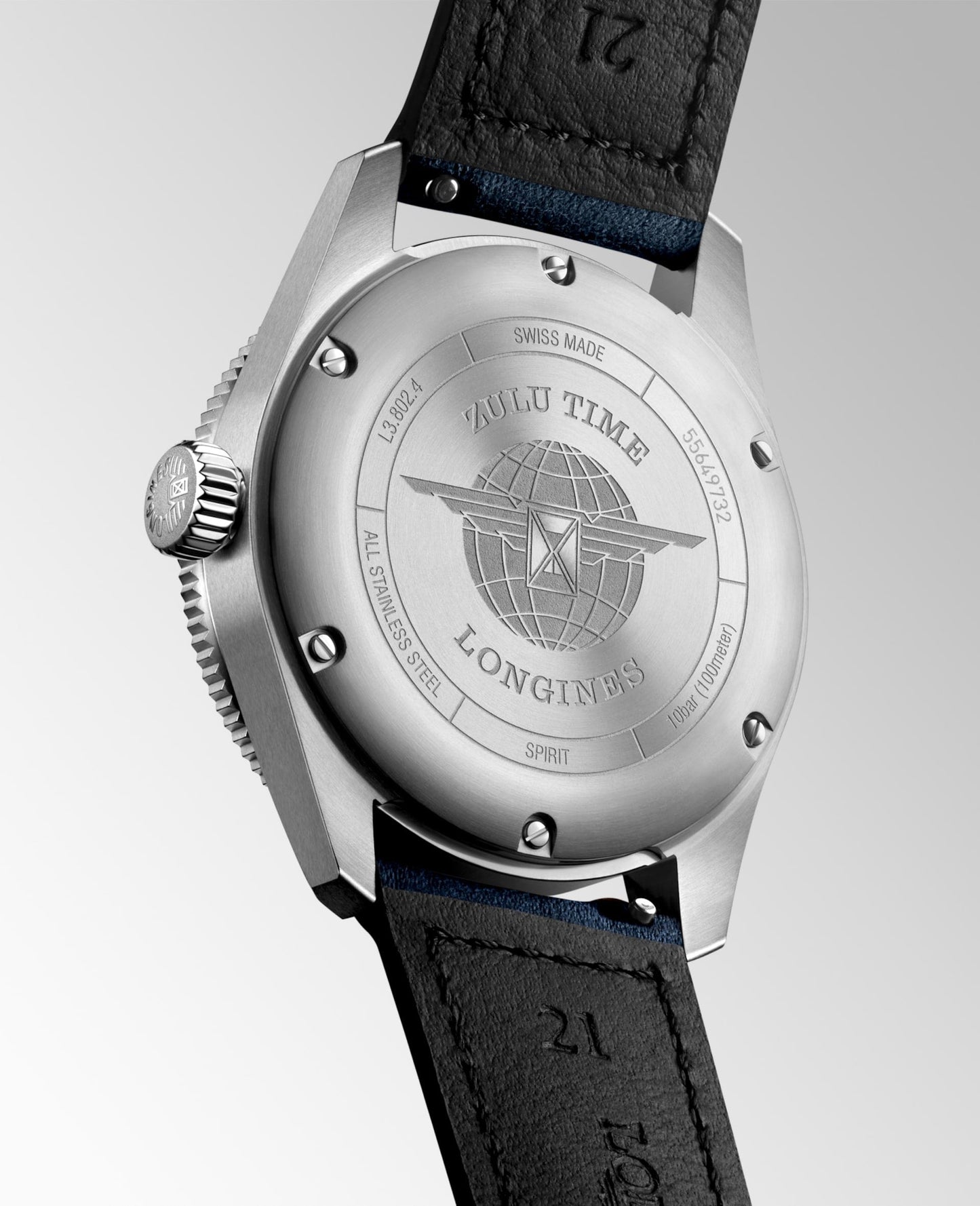 SPIRIT ZULU TIME 39 MM Blue on Strap*