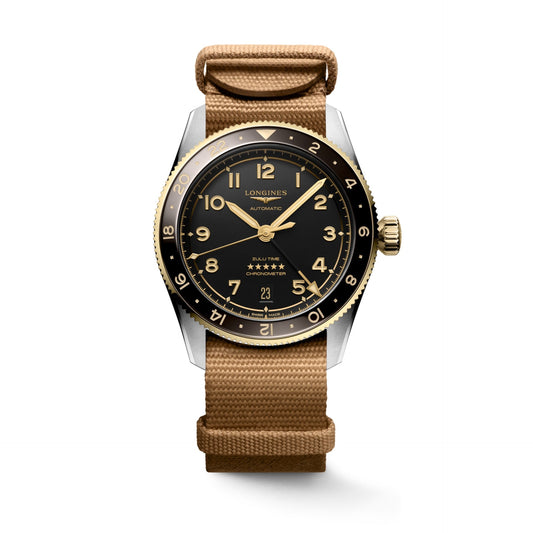 SPIRIT ZULU TIME GMT 39 MM Anthracite on NATO strap*