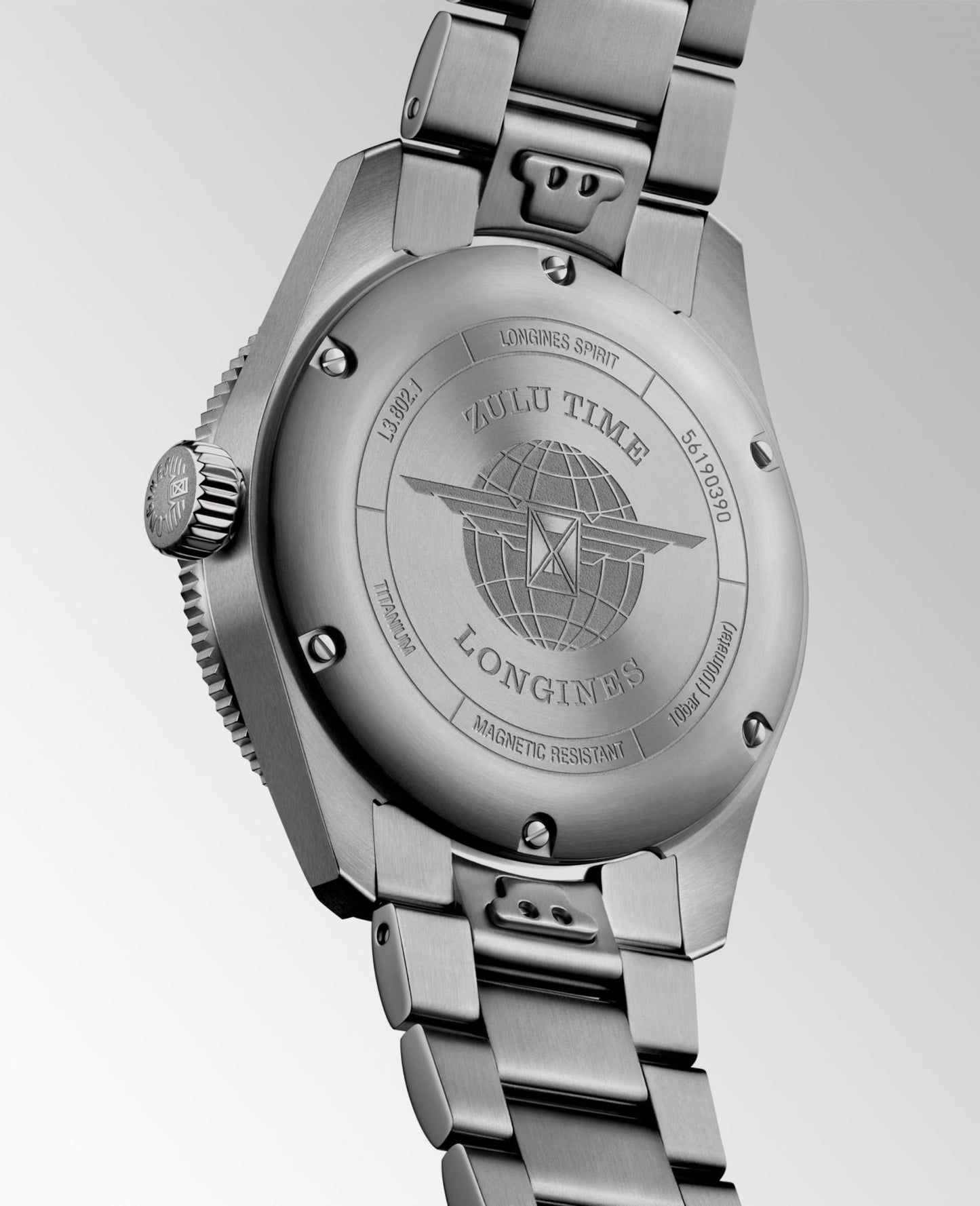 Spirit Zulu Time GMT 39 mm Titanium *