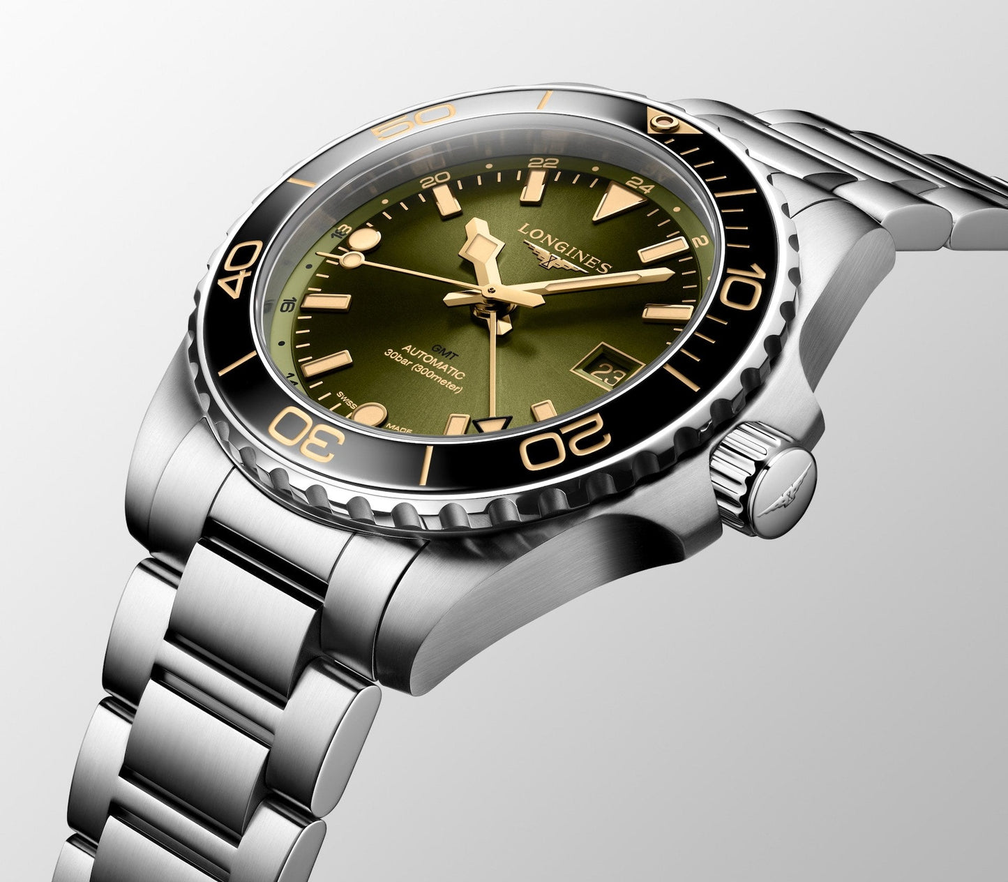 HYDROCONQUEST GMT 43 MM Green*