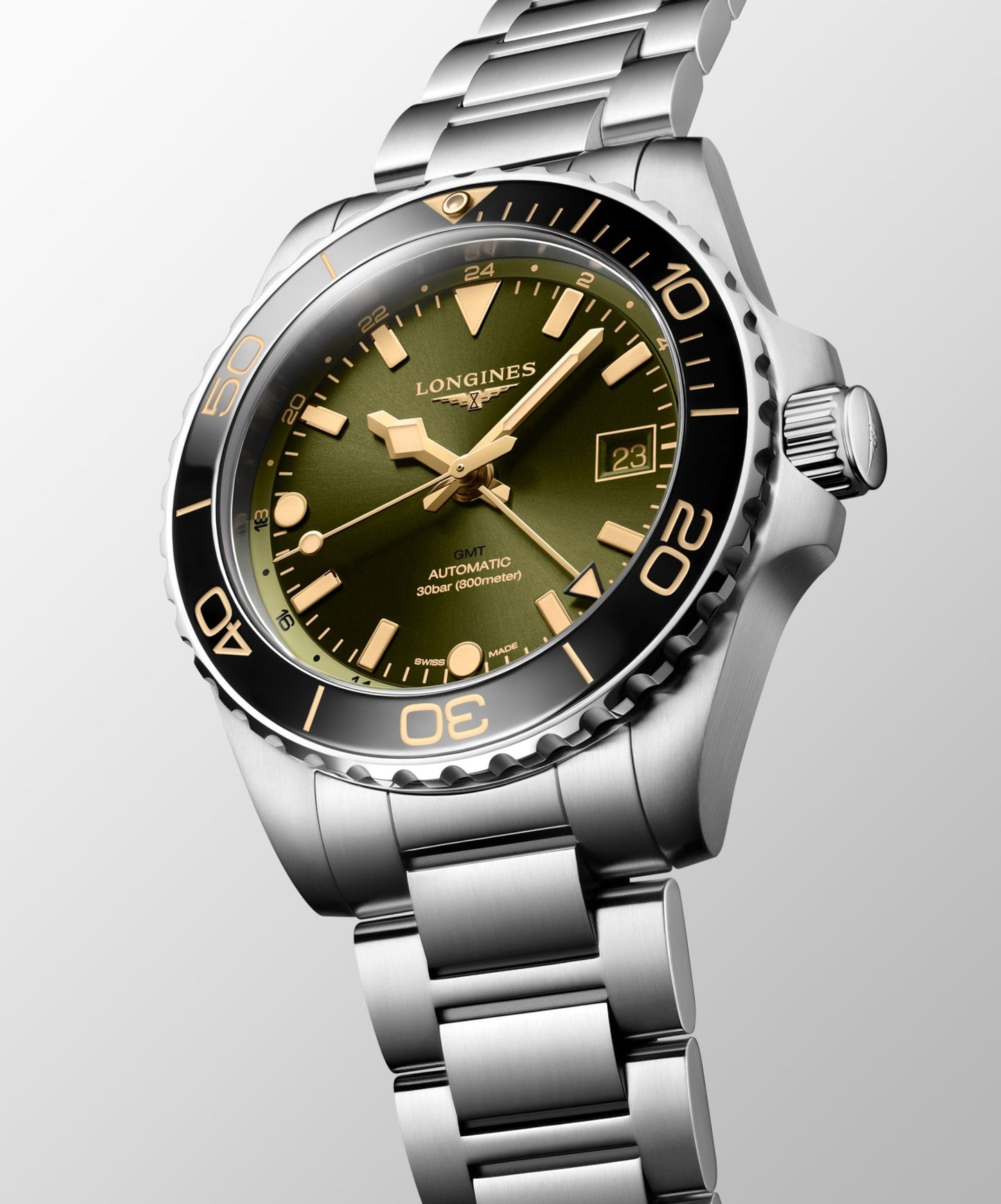 HYDROCONQUEST GMT 43 MM Green*