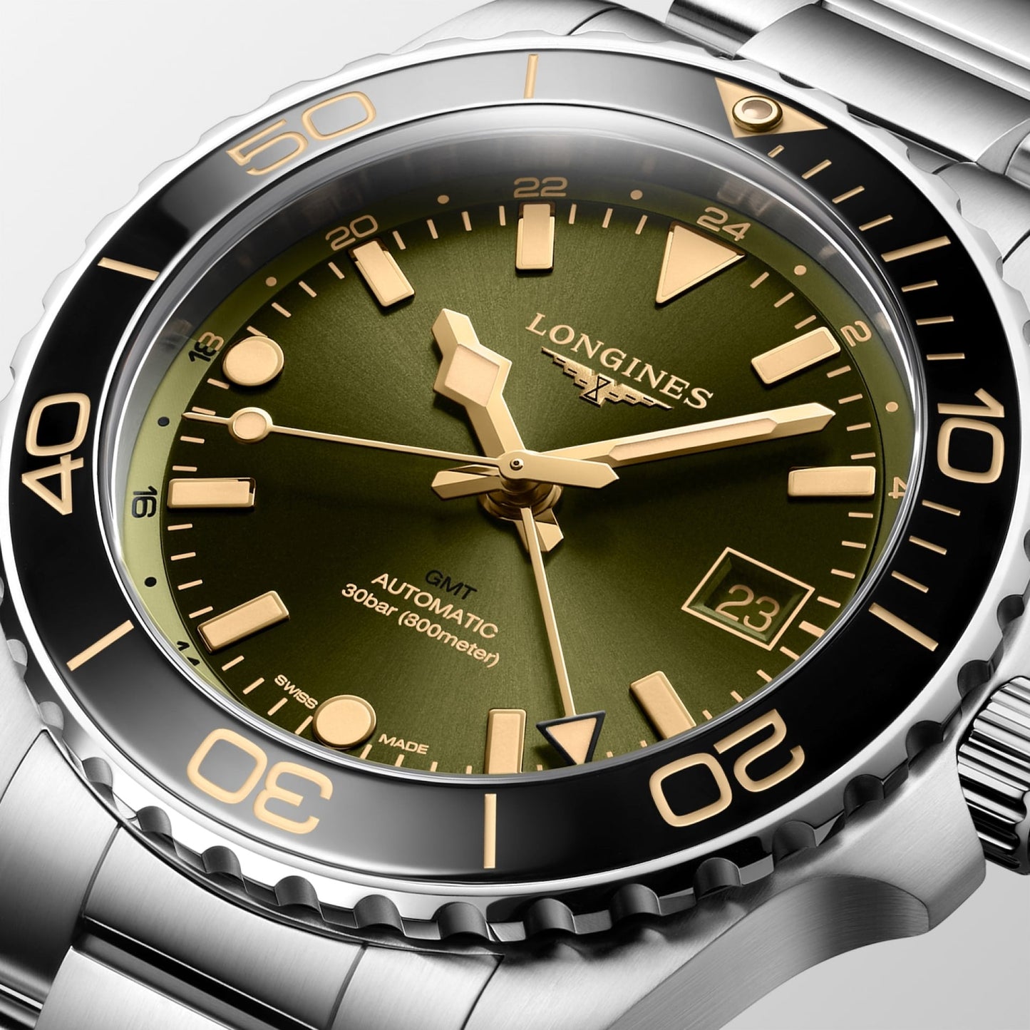 HYDROCONQUEST GMT 43 MM Green*