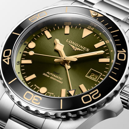 HYDROCONQUEST GMT 43 MM Green*