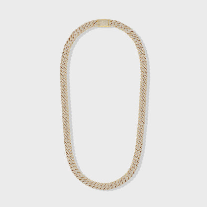Iced Cuban Chain (Gold) - 10mm