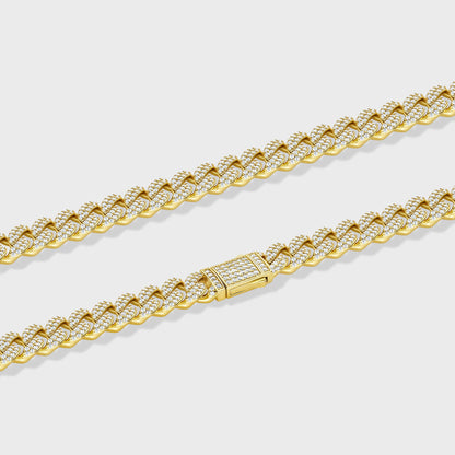 Iced Cuban Chain (Gold) - 12mm