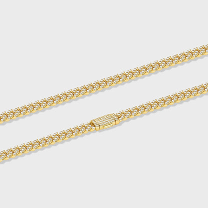 Iced Cuban Chain (Gold) - 8mm