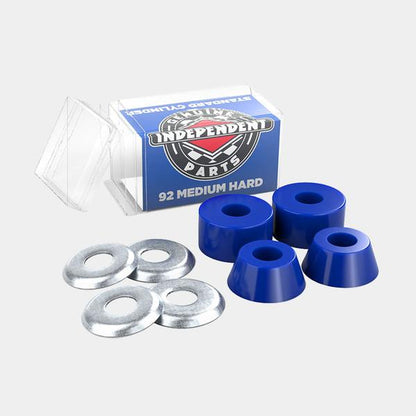 Independent Standard Cylinder Cushion Bushings 2 Pair w/ Washers 92a Medium Hard Blue
