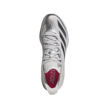 adidas Men's Adizero Electric+ Silver Speed Baseball Cleats