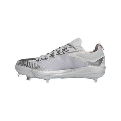 adidas Men's Adizero Electric+ Silver Speed Baseball Cleats