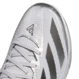 adidas Men's Adizero Electric+ Silver Speed Baseball Cleats