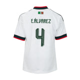Mexico 26/27 E. Alvarez #4 Replica Away Jersey - Youth