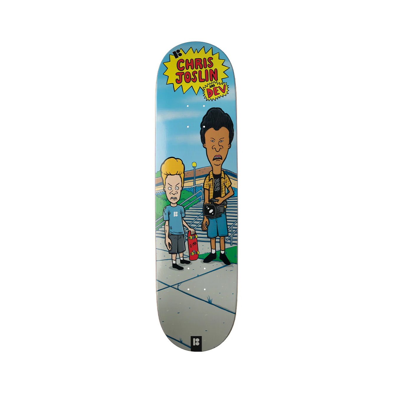 Plan B Skateboard Deck Chris Joslin Dev Twin Mini 8.0" x 29.5"