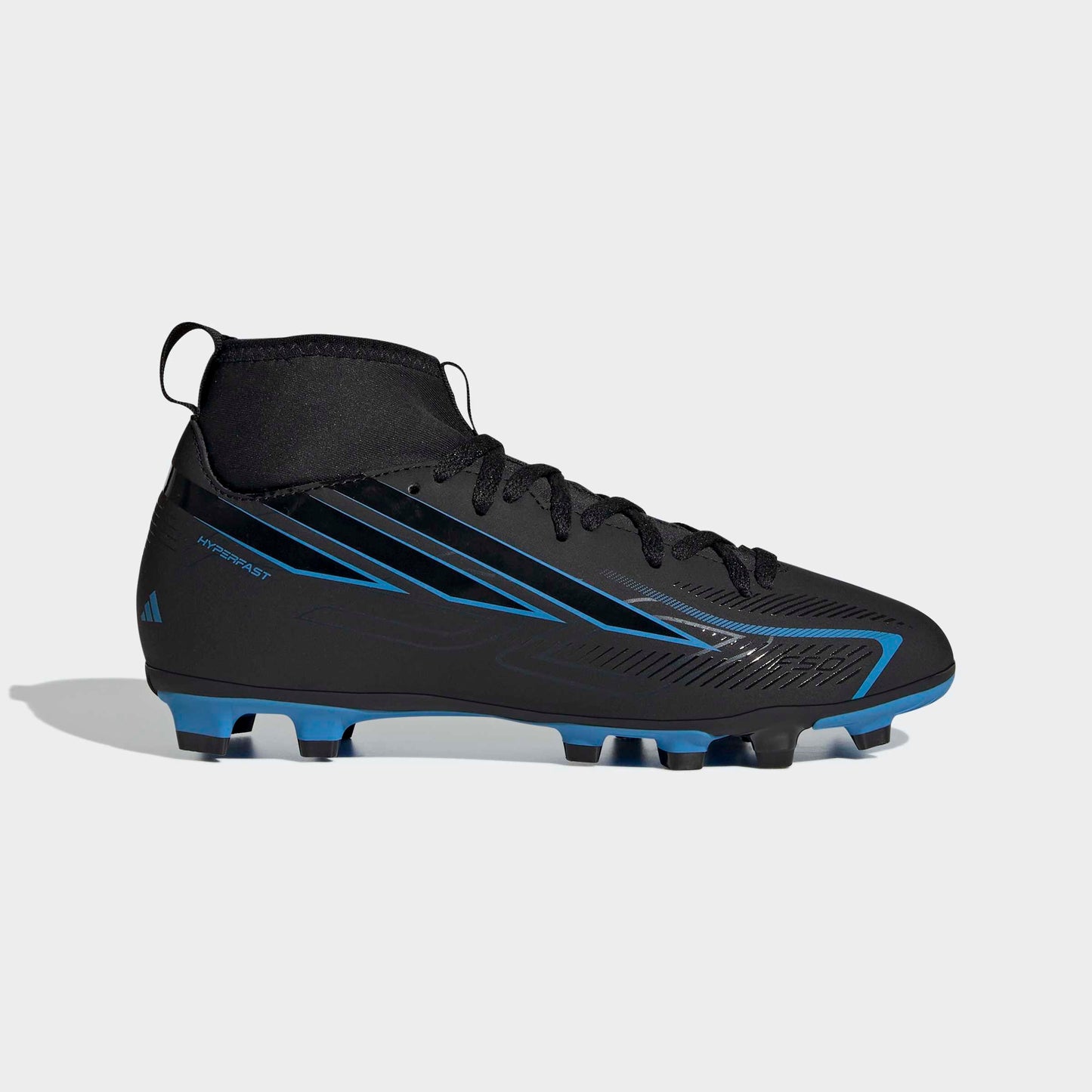 adidas Youth F50 Hyperfast Club Mid Firm/Multi Ground Soccer Cleats