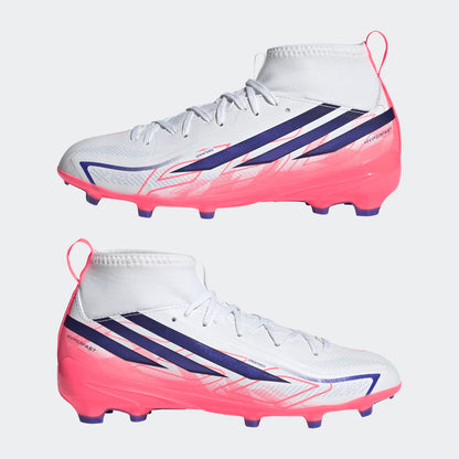 adidas F50 Hyperfast League Mid Firm Ground Football Boots Kids
