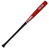 KR3 St Marys Select C243 Wood Baseball Bat – Gloss Red Barrel / Black Handle