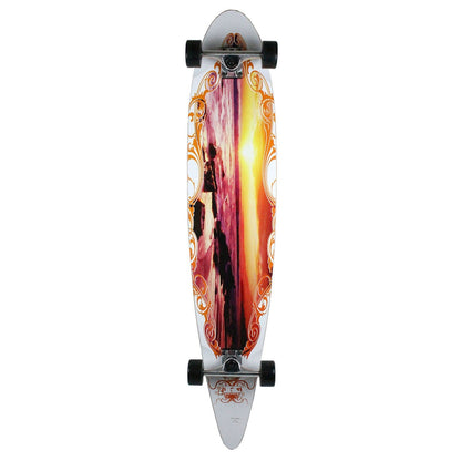 Krown Longboard Complete City Surf Sunset