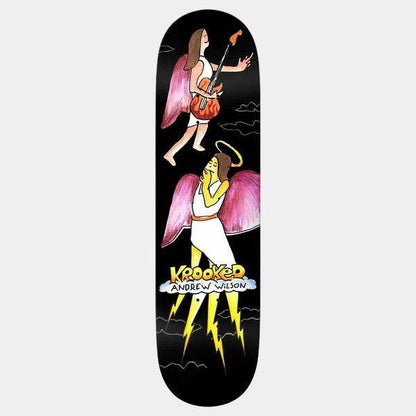Krooked Skateboards Andrew Wilson Angel Deck 8.25" True Fit