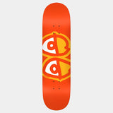 Krooked Skateboards Team Eyes Deck 8.25" Orange