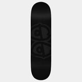 Krooked Skateboards Team Eyes Deck 8.5" Black Dip