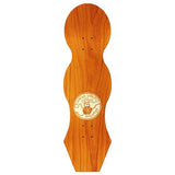 Krooked Skateboards x Quartersnacks Snackman Cruiser Deck 9"