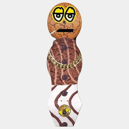 Krooked Skateboards x Quartersnacks Snackman Cruiser Deck 9"