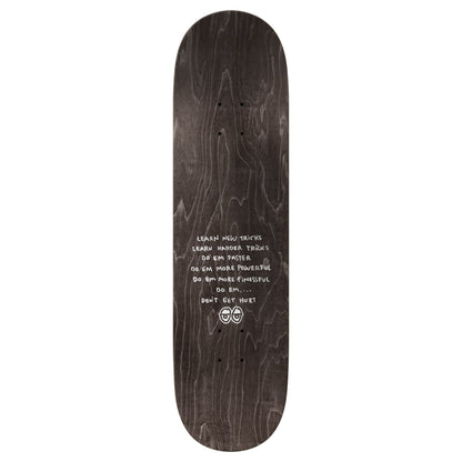Krooked Skateboard Deck Worrest Big Foot Twin Tail Slick 8.3" x 31.9"