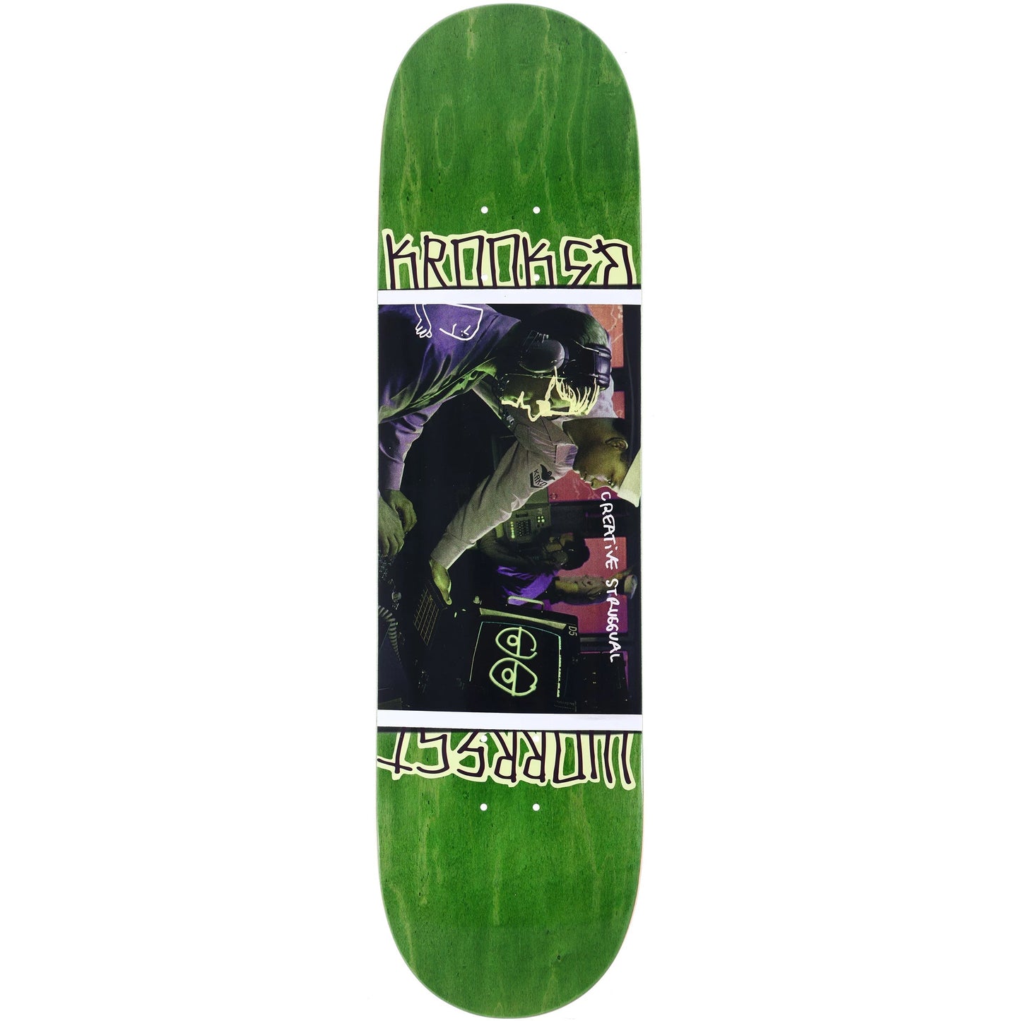 Krooked Skateboard Deck Worrest Struggual DBX (Assorted) 8.25" x 32"