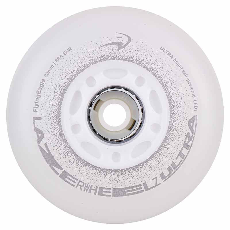 Flying Eagle Lazer Wheelz Ultra LED 80mm/88A Wheels (Pack of 4)